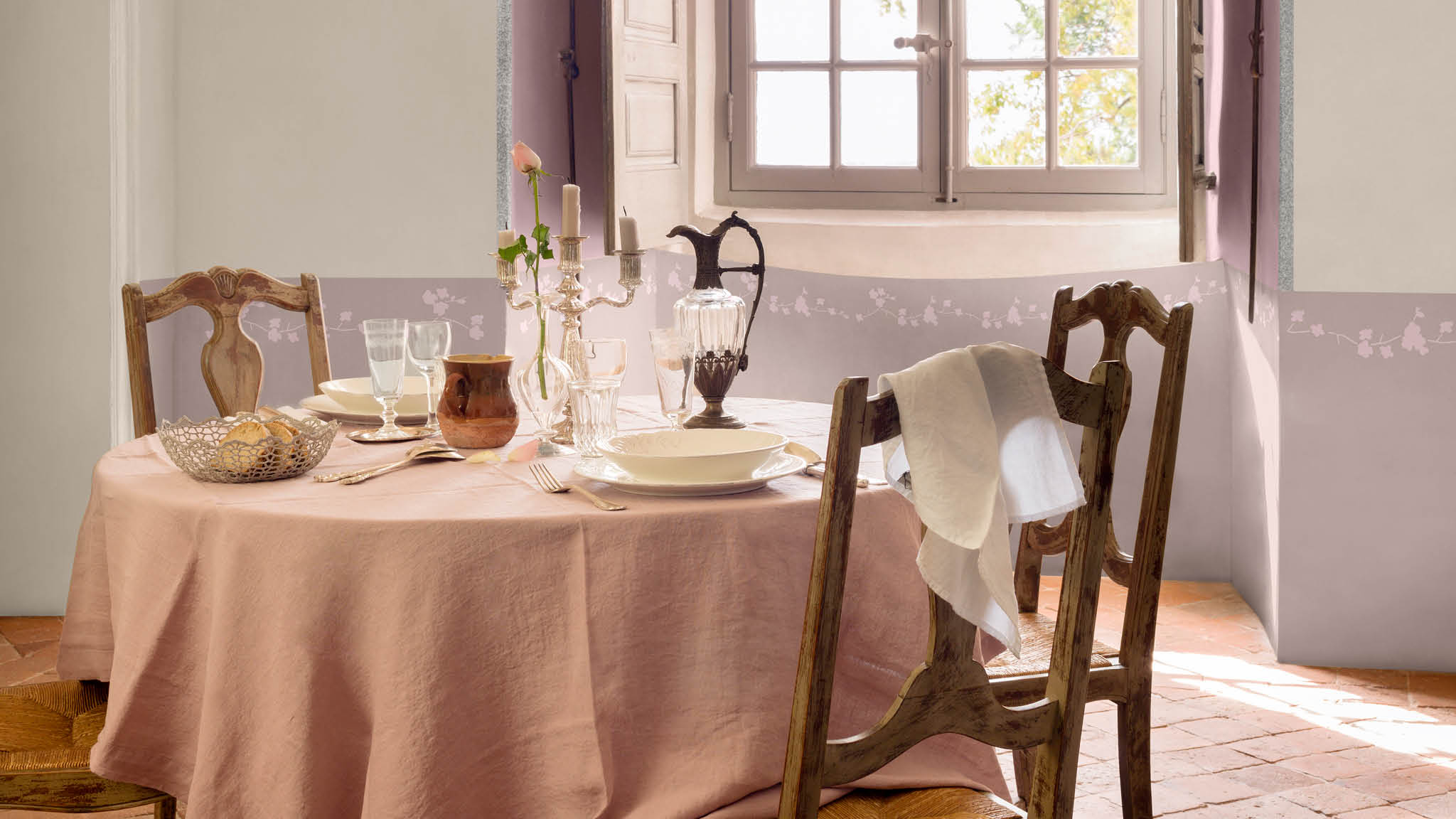 Braun Lila Esszimmer : wohnzimmer gestalten-wohnzimmer lila - fresHouse