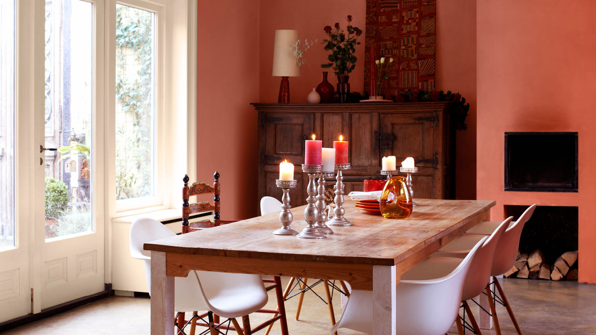 45+ Heiße Orange Esszimmer Bild